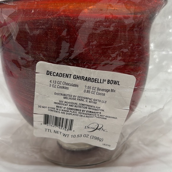 Decadent Ghirardelli bowl - Picture 6 of 6